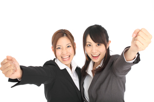 一緒にがんばろ